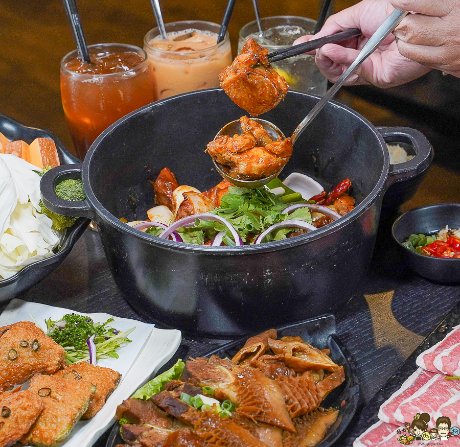聞雞起爐 火鍋 鍋物 聚餐 香港鍋物 港式 港味 香港人開的 獨家 高雄美食 高雄港式美食