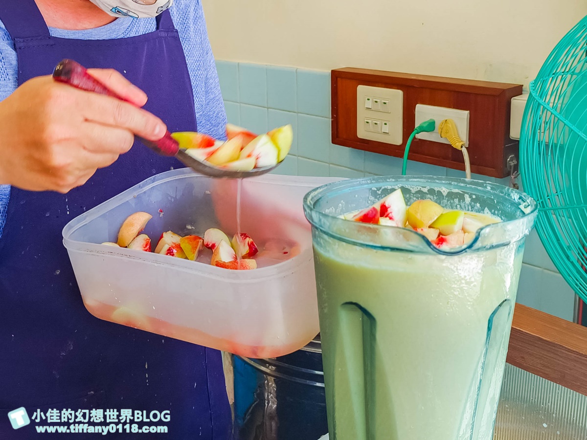 [桃園美食]角板山水蜜桃冰沙創始店/真材實料水蜜桃果肉+牛奶/車友免費續杯一次/桃園水蜜桃冰沙推薦