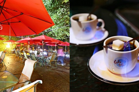 【雲林古坑】仙地咖啡～可以遠眺劍湖山、台灣海峽的山區深夜咖啡館，必點人氣火焰咖啡、金箔咖啡