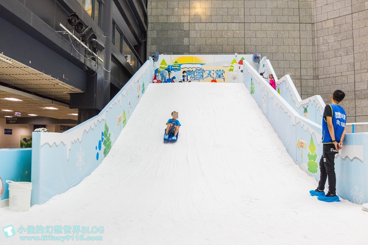 [高雄展覽]高雄科工館熱雪天堂探索樂園/溜滑梯+雪盆+冰原叢林攀爬設施+雪沙/高雄雪展