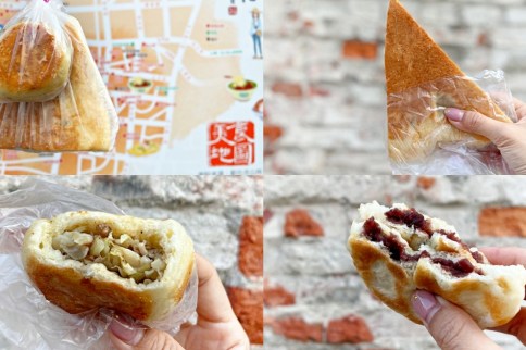 山東大餅｜彰化70年老店，老麵發酵皮Q香氣足，涮嘴紅豆餅、水煎包、豆標