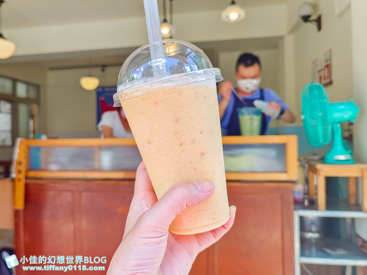 [桃園美食]角板山水蜜桃冰沙創始店/真材實料水蜜桃果肉+牛奶/車友免費續杯一次/桃園水蜜桃冰沙推薦