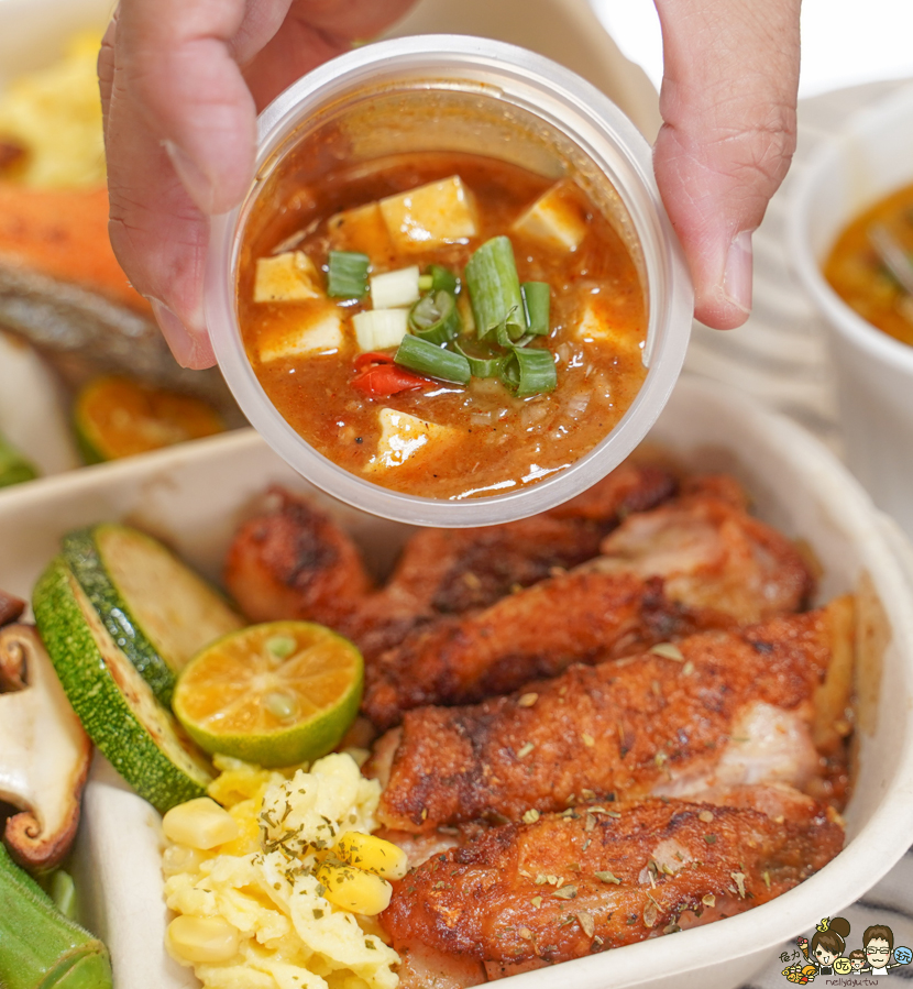 口碑 Yavan雅釩形象概念廚房 高雄美食 便當 餐盒 外帶 外送 異國料理 泰式 韓式 日式 咖哩 低GI 健康餐盒