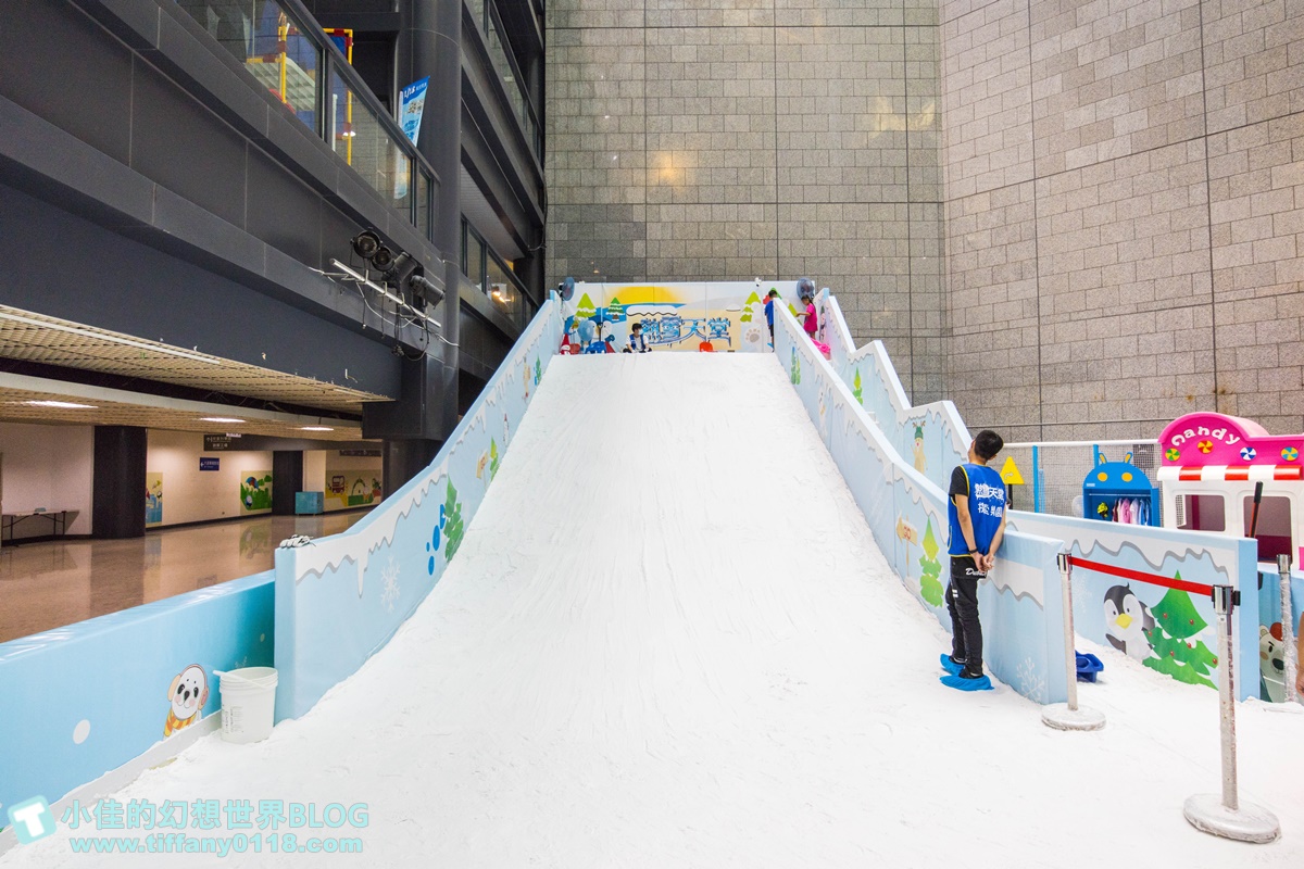 [高雄展覽]高雄科工館熱雪天堂探索樂園/溜滑梯+雪盆+冰原叢林攀爬設施+雪沙/高雄雪展