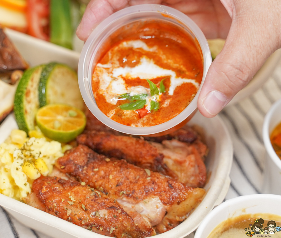 口碑 Yavan雅釩形象概念廚房 高雄美食 便當 餐盒 外帶 外送 異國料理 泰式 韓式 日式 咖哩 低GI 健康餐盒