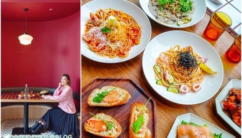 [信義區美食]Waku Waku Pasta網美餐廳/坐擁101無敵景觀/環境超美餐點好吃好拍/誠品信義美食推薦