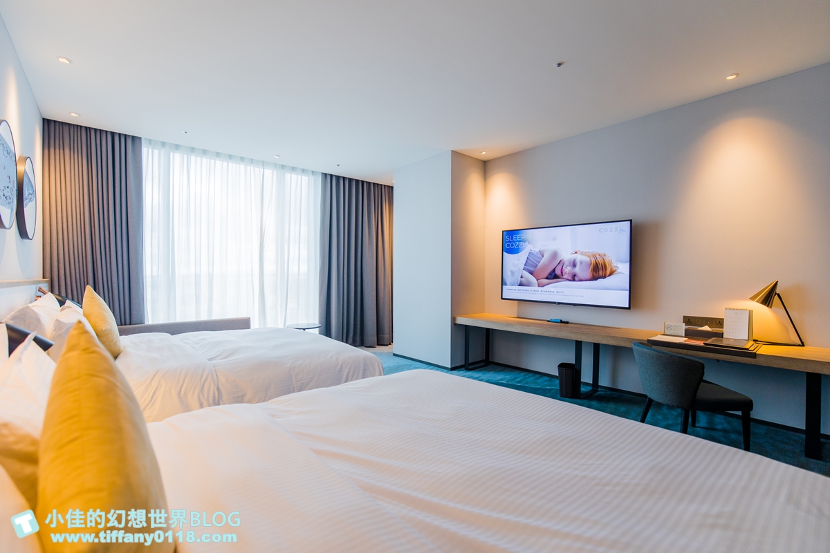 [桃園住宿]COZZI Blu和逸飯店桃園館/全台首間五星級海洋主題飯店/Xpark、新光影城、華泰名品城outlet緊鄰在旁