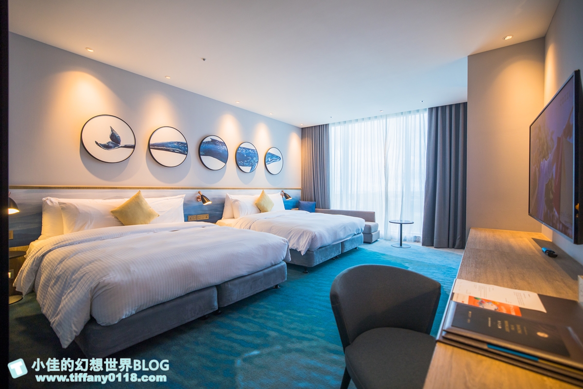 [桃園住宿]COZZI Blu和逸飯店桃園館/全台首間五星級海洋主題飯店/Xpark、新光影城、華泰名品城outlet緊鄰在旁