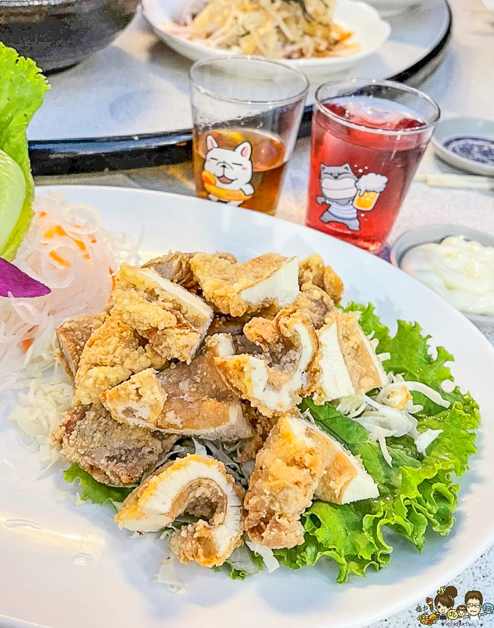 高雄熱炒 熱炒推薦 美食 海鮮 漁夫廚房 超人氣 排隊 聊癒杯 台灣IP 限量 限定