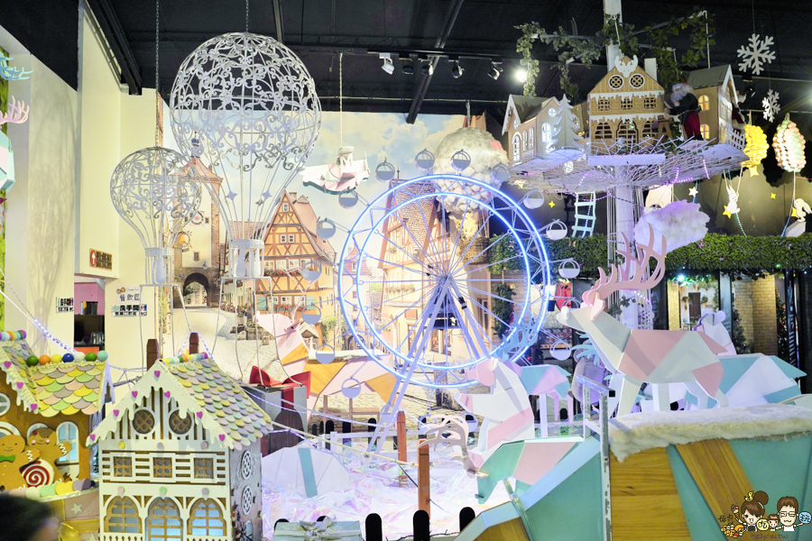 台中景點 台灣旅遊 台中旅遊 親子 親子旅遊 互動 兒童 玩樂 網美拍照 景點 夢幻 歐洲 耶誕