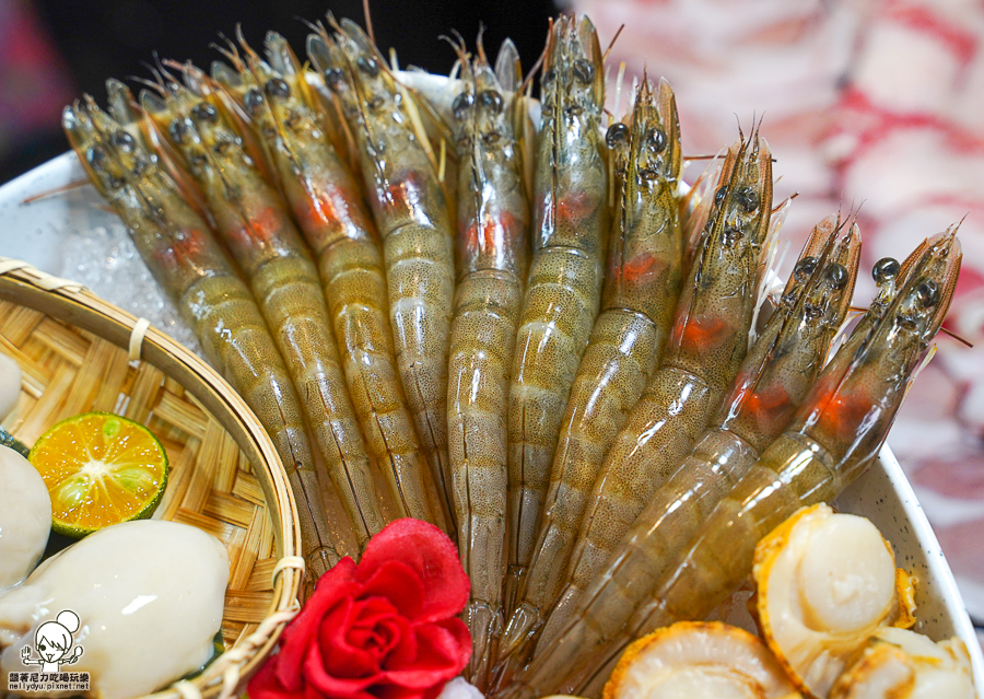 王宮鍋物 新堀江 美食 推薦 聚餐 鍋物 海鮮 肉盤 大肉盤 約會 商務聚會