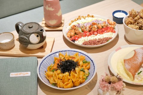 新竹美食│Woosa洋食 パンケーキ 屋莎洋食鬆餅屋新竹巨城SOGO店。雲の鬆餅讓人彷彿置身日本！