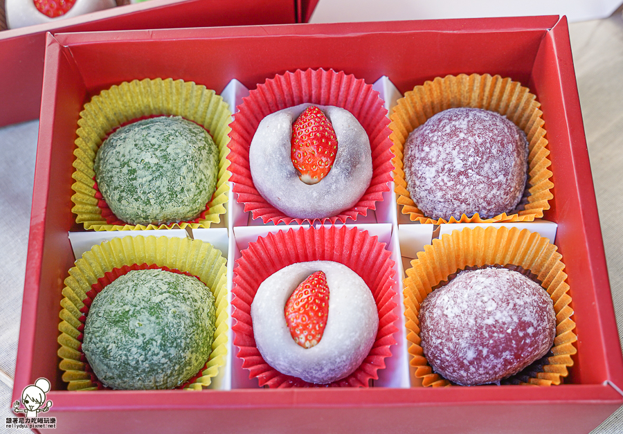 高雄伴手禮 春節禮盒 伴手禮 宅配 高雄美食 高雄團購 手工 麻糬 大福 草莓 限定