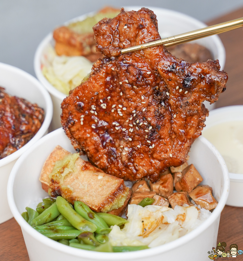 米米炭燒排骨飯、村上一小鍋、茶哺茶哺 日系 往美 火鍋 便當 高雄美食 