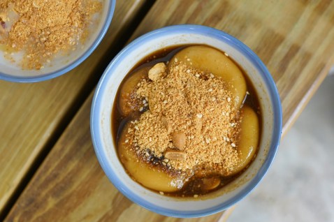 新竹美食│桃喜燒麻糬。十八尖山山腳下的暖心甜品店*