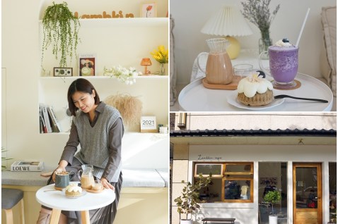 新竹竹北│Lambkin Cafe。搬到竹北了！搖身一變韓系質感咖啡廳*