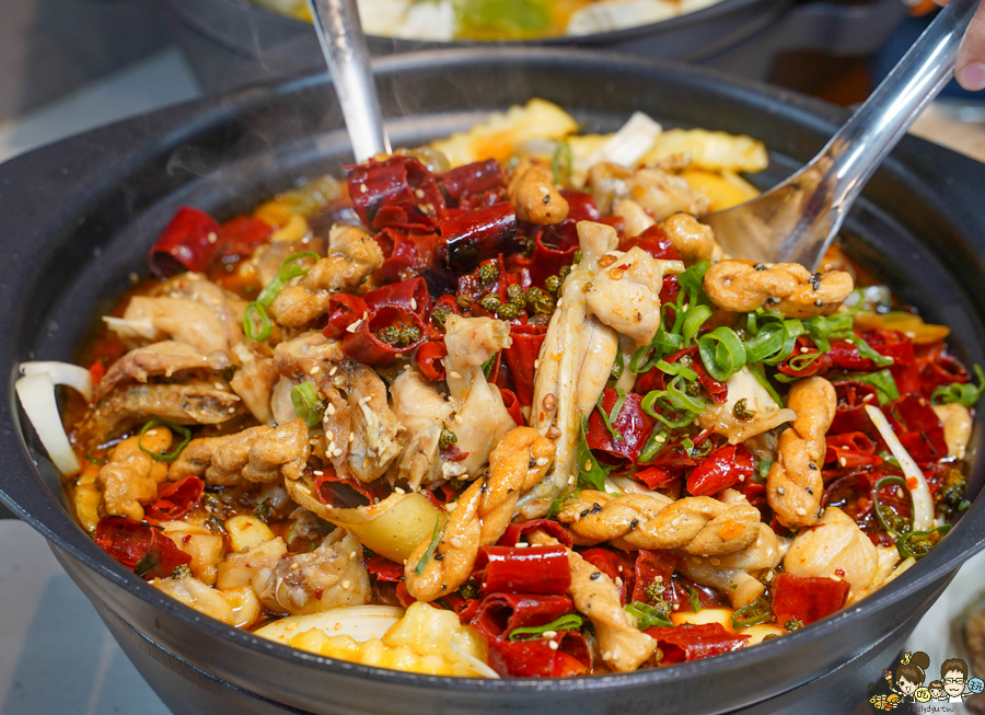 爆爆蛙 鍋物 高鐵 拌鍋 特色 主題餐廳 特色 獨家 全台首間 聚餐 麻辣