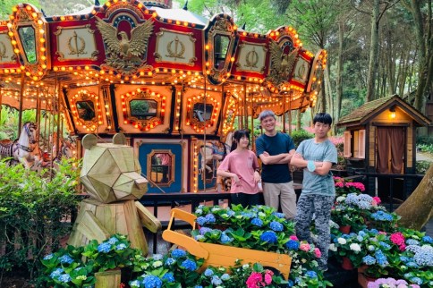【台中景點】薰衣草森林：優惠門票/菜單/必拍景點，浪漫花園＆森林旋轉木馬玩拍去