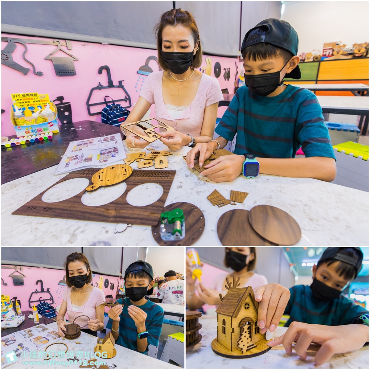 [台中景點]約客厚禮築夢手創館/一票玩到底超過10個拍照遊樂場景/手作DIY還有美味餐點(門票可抵)/台中景點推薦