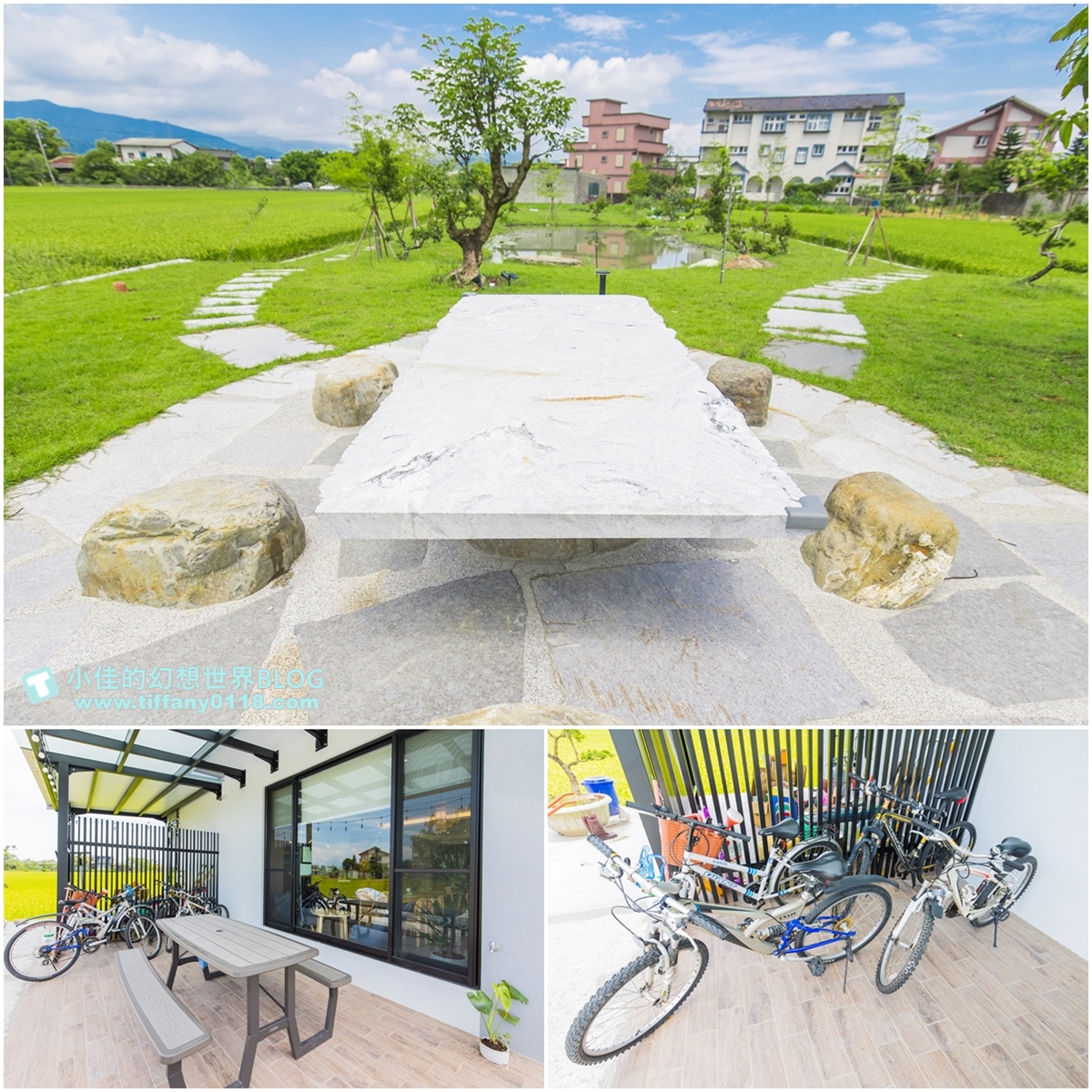 [宜蘭民宿]稻禾綠洲/稻田圍繞還有生態池貼近大自然/附下午茶超愜意/宜蘭民宿推薦