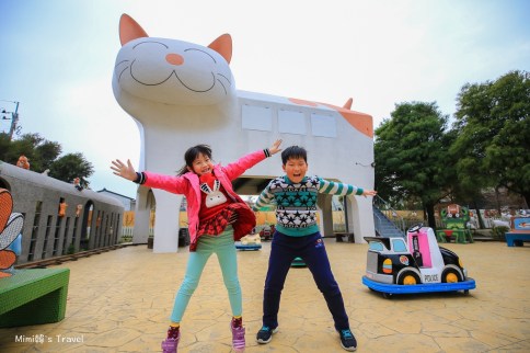 【嘉義景點】板陶窯交趾剪黏工藝園區：超大貓咪車站＆貓咪站長在這裡，好玩好拍的嘉義親子景點。