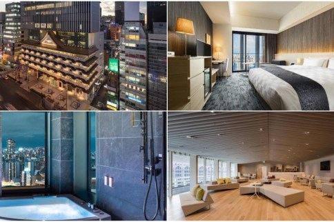 【大阪住宿】大阪皇家經典飯店(評價9.2)：南海難波站地點絕佳！隈研吾大師設計酒店