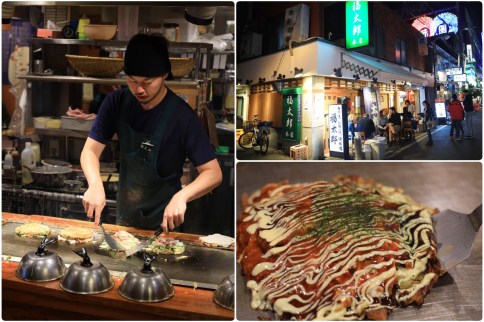 【大阪美食】福太郎大阪燒本店：米其林推薦＋tabelog 3.75！人氣必吃大阪燒＆蔥燒