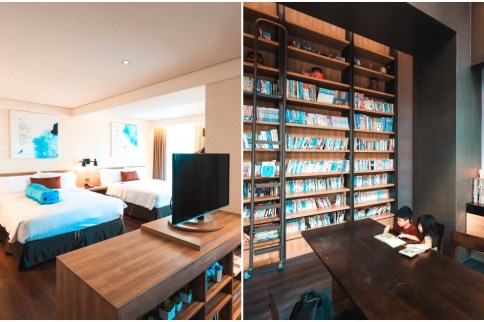 花蓮住宿｜捷絲旅花蓮中正館：漫畫圖書館＆遊戲區親子入住超好玩！停車方便美食多