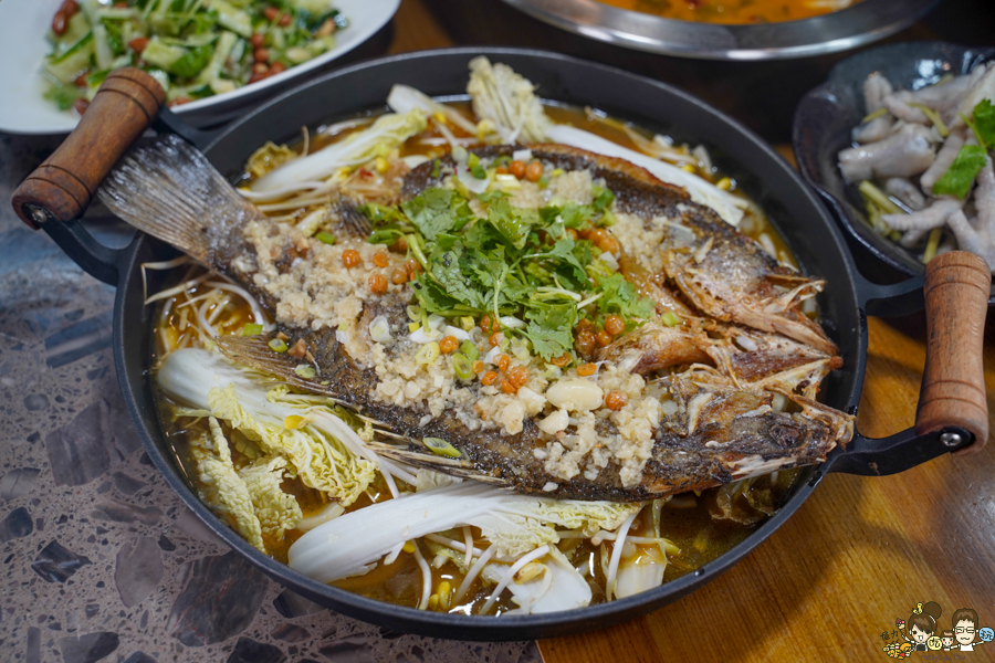 烤魚 川味 重慶 四川 麻辣 高雄 川漁人家烤魚.川菜 好吃川菜 必吃 新鮮