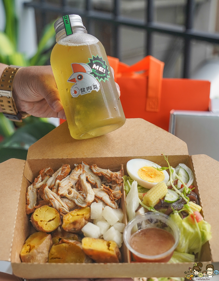 發肉覓 餐盒 輕食餐盒 外帶餐盒 左營餐盒 北高雄美食 必吃 上班族 冷凍食品 