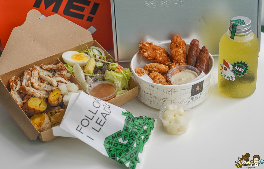 發肉覓 餐盒 輕食餐盒 外帶餐盒 左營餐盒 北高雄美食 必吃 上班族 冷凍食品 