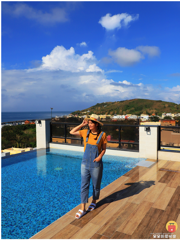 屏東住宿｜小琉球皮亞諾旅店！超美的無邊際泳池！海天一線美景盡