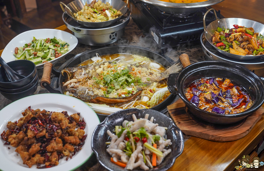 烤魚 川味 重慶 四川 麻辣 高雄 川漁人家烤魚.川菜 好吃川菜 必吃 新鮮
