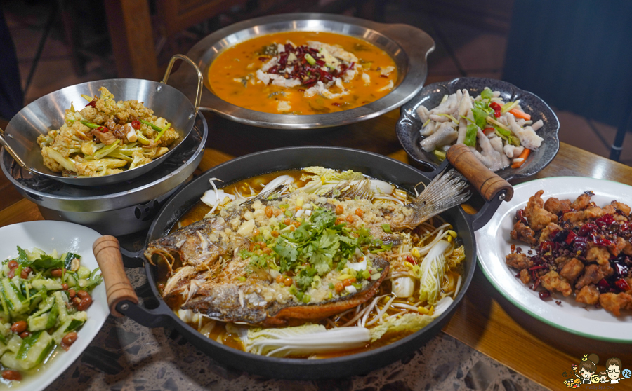 烤魚 川味 重慶 四川 麻辣 高雄 川漁人家烤魚.川菜 好吃川菜 必吃 新鮮