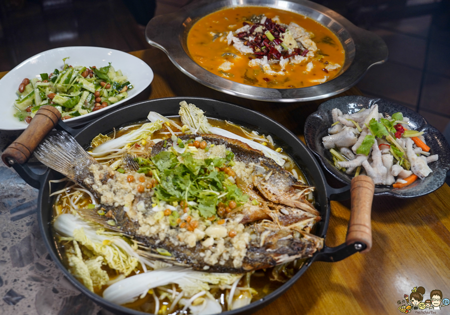 烤魚 川味 重慶 四川 麻辣 高雄 川漁人家烤魚.川菜 好吃川菜 必吃 新鮮
