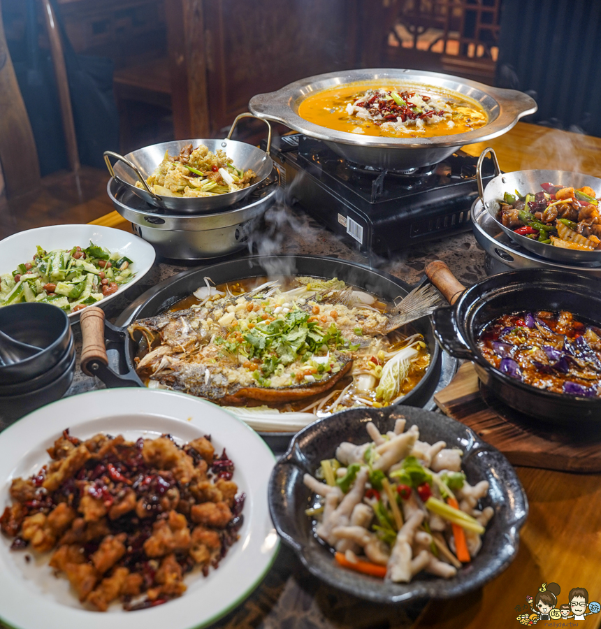 烤魚 川味 重慶 四川 麻辣 高雄 川漁人家烤魚.川菜 好吃川菜 必吃 新鮮