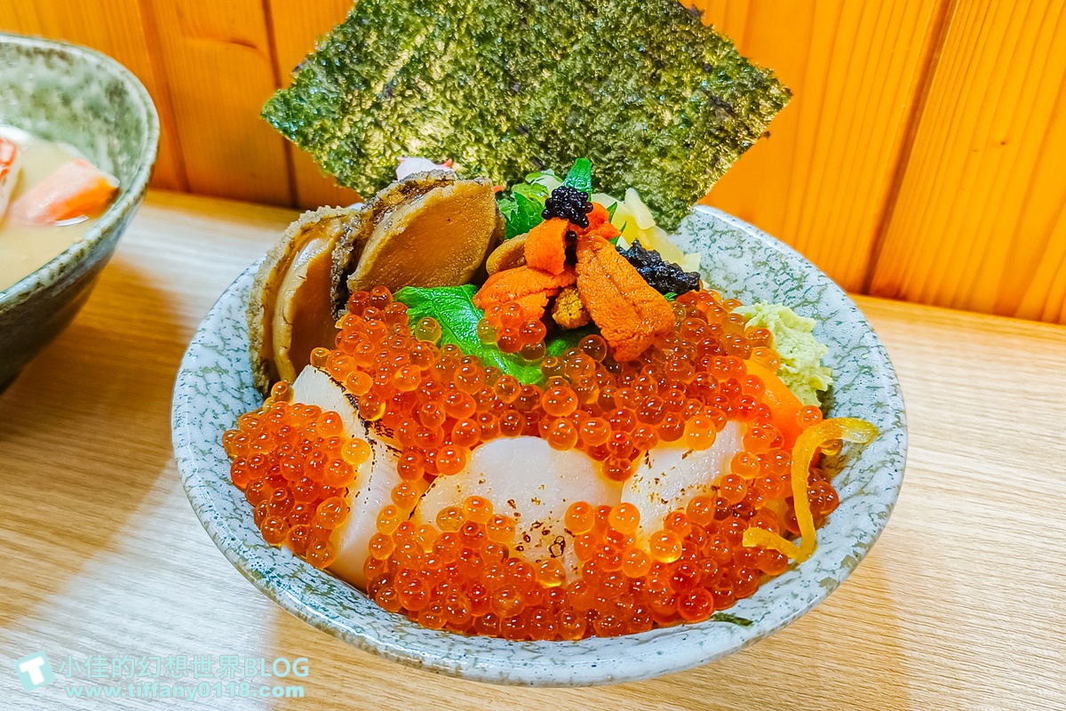 [台北美食]又一村刺身握壽司丼飯/50元就有整隻螃蟹的味噌湯/新鮮又好吃的民生社區美食推薦