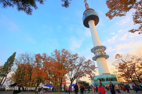 【首爾】南山首爾塔：交通＆便宜購票分享，首爾韓劇景點與賞楓大推薦
