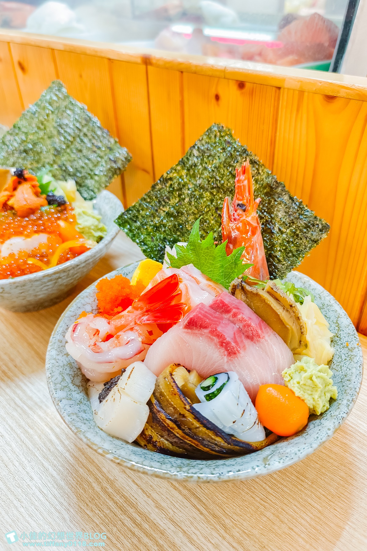 [台北美食]又一村刺身握壽司丼飯/50元就有整隻螃蟹的味噌湯/新鮮又好吃的民生社區美食推薦