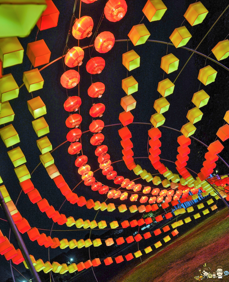 屏東燈會 勝利星村 萬年溪 復興公園 縣民公園 免費 景點 好玩 走春 過年