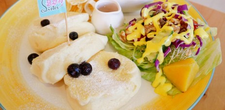 新竹竹北 喜思特手作蔬食 顛覆想像新食感 舒芙蕾厚鬆餅清爽美味好好吃！