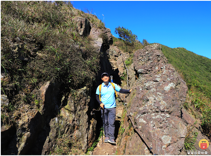 新北景點！半屏山步道！海拔705公尺！盡覽無耳茶壺山、基隆山