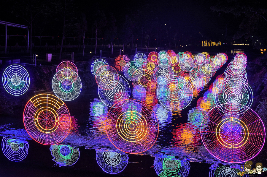 屏東燈會 勝利星村 萬年溪 復興公園 縣民公園 免費 景點 好玩 走春 過年