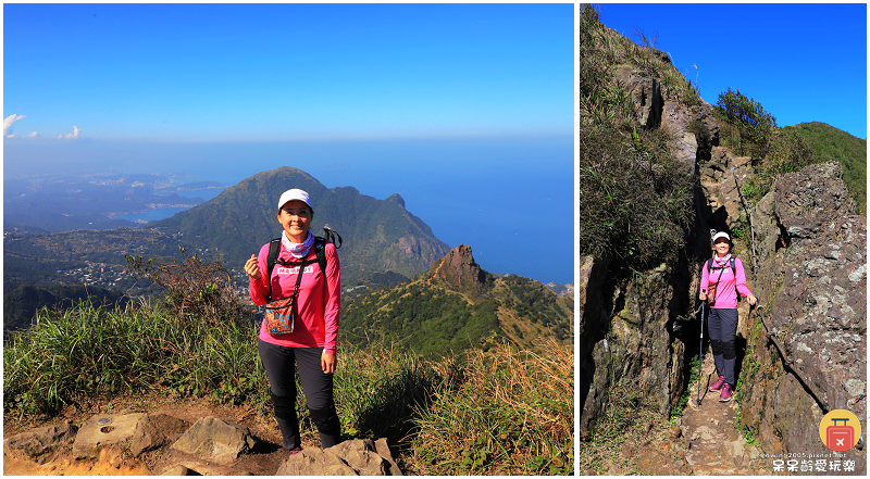 新北景點！半屏山步道！海拔705公尺！盡覽無耳茶壺山、基隆山