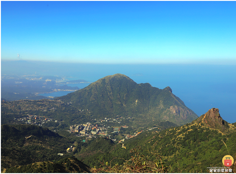 新北景點！半屏山步道！海拔705公尺！盡覽無耳茶壺山、基隆山