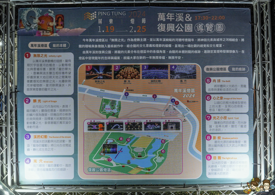 屏東燈會 勝利星村 萬年溪 復興公園 縣民公園 免費 景點 好玩 走春 過年