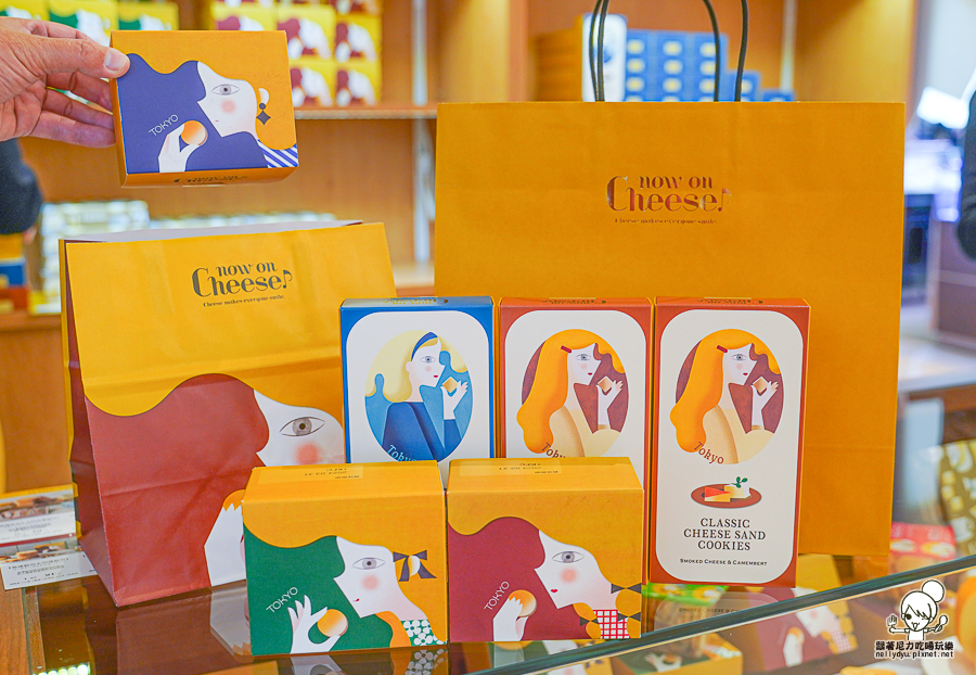  now on Cheese 伴手禮 台南 首度登場 餅乾 起司 起司夾心餅乾 東京車站 排隊人氣