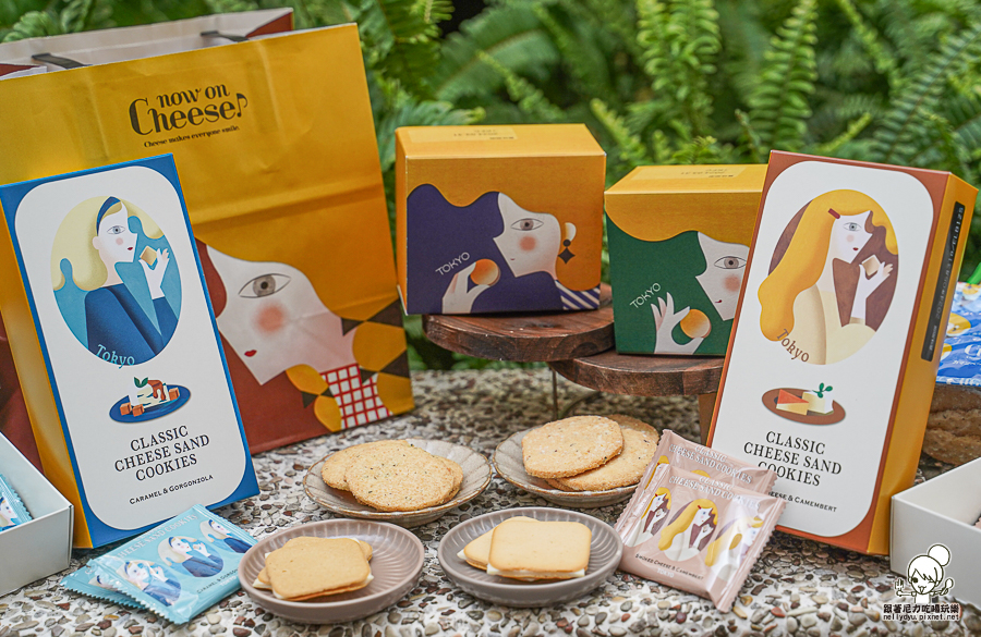  now on Cheese 伴手禮 台南 首度登場 餅乾 起司 起司夾心餅乾 東京車站 排隊人氣