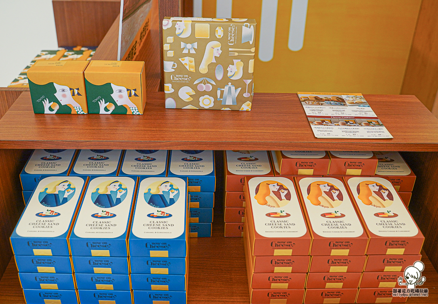  now on Cheese 伴手禮 台南 首度登場 餅乾 起司 起司夾心餅乾 東京車站 排隊人氣