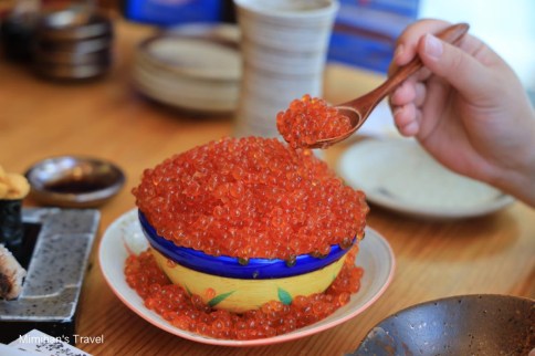 【沖繩美食】ちょこっと蝦夷前壽司：國際通超瘋狂鮭魚卵蓋飯！沖繩海鮮日料店推薦